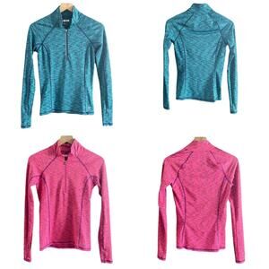 Forever 21 Lot of 2 moisture wicking long sleeve athletic tops Women’s Small